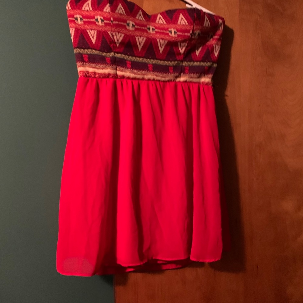 Red dress